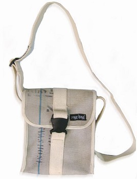 Ragbag tas 'Firehose' blue